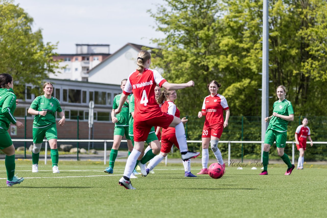 Bild 222 - wBJ SV Wahlstedt - TSV Wentorf-Dandesneben : Ergebnis: 7:1